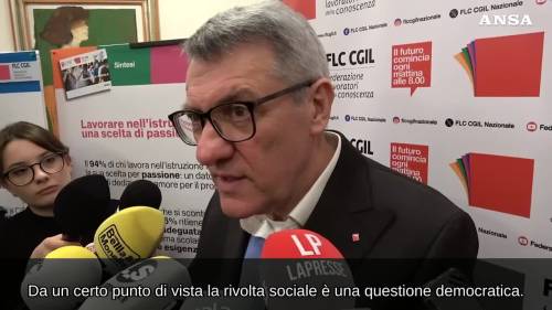 Trasporti, Landini: "Salvini pensi a far funzionare i treni"