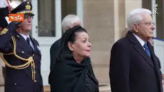 Mattarella riceve Presidente Malta, Myriam Spiteri Debono. Gli onori militari al Quirinale