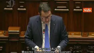 Caos treni, Salvini alla Camera: "Faremo di tutto per garantire trasporti efficienti e sicuri"