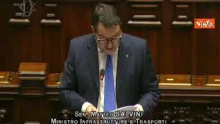 Salvini: "Escalation preoccupante di azioni contro ferrovie"