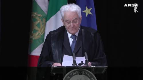 Mattarella: "All'Ue manca un reale spazio politico integrato"