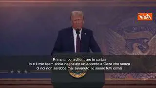 Trump: "Prima ancora di entrare in carica abbiamo negoziato accordo a Gaza"