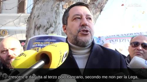 Salvini su Mps: "Il Pd l'aveva resa moribdonda, sono orgoglioso"