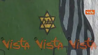 Giornata della Memoria, inaugurato il murale dedicato a Liliana Segre e Sami Modiano a Roma