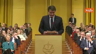 Il giuramento di Fitto come Commissario Europeo alla Corte di giustizia Ue