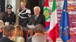 Mattarella cita Bauman: Vittime di Hitler e Stalin non rientravano in progetto di "società perfetta"