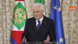Mattarella ai tennisti: "Stagione straordinaria, attendiamo la terza vittoria in Coppa Davis"
