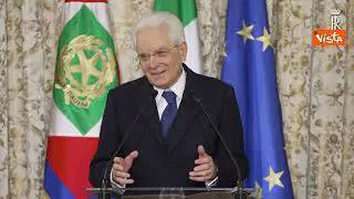 Mattarella riceve Azzurri Tennis al Quirinale: "Con voi siamo ai vertici del mondo"