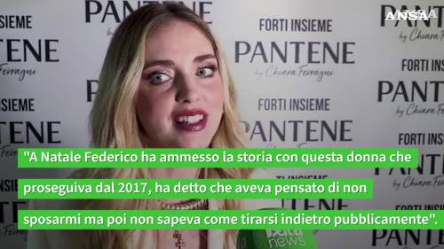 "Io tradita dal primo giorno", lo sfogo di Chiara Ferragni