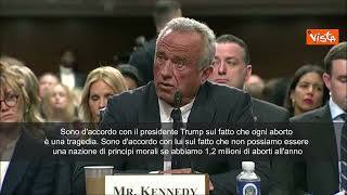 Kennedy Jr: “Aborto è tragedia, sono per le politiche pro-life di Trump”