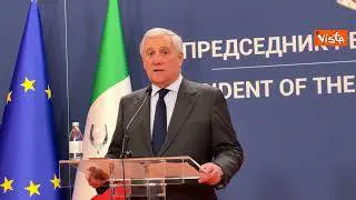 Tajani a Belgrado: "Saremo ambasciatori dell'ingresso della Serbia in Ue"