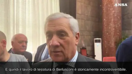 Centrodestra, Tajani: "Berlusconi fu il grande tessitore"