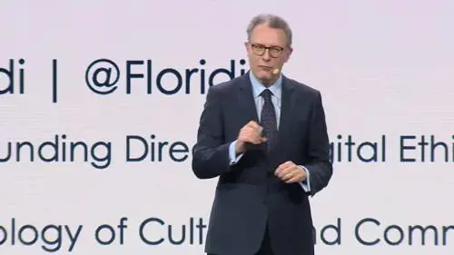 Luciano Floridi al Next Generation AI di Milano
