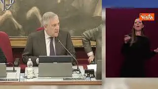 Tajani: "Evacuare Gaza? Non devo commentare ogni dichiarazione di Trump"