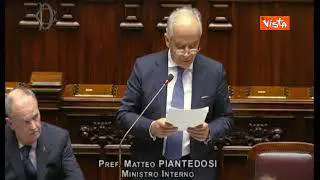 Caso Almasri, Piantedosi: Espulso perchè pericoloso, Governo ha salvaguardato sicurezza dello Stato