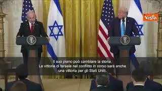 Netanyahu a Trump: "La vittoria di Israele sarà vittoria dell'America"