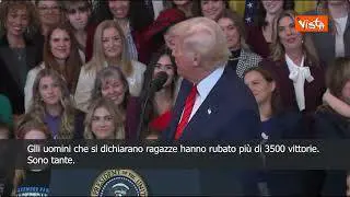 Trump: Gli uomini che si dichiarano ragazze hanno rubato 3500 vittorie alle atlete donne