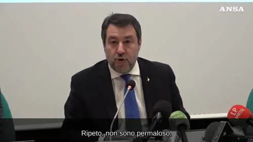 Chat FdI, Salvini: "Epiteti sgradevoli, ma non sono permaloso"