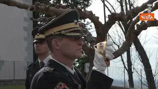 Mattarella arriva in Slovenia, accolto dalla presidente Natasa Pirc Musar