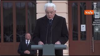 Mattarella a Nova Gorica - Gorizia: Integrazione europea basata su fattori che uniscono