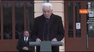 Mattarella a Nova Gorica - Gorizia: Integrazione europea basata su fattori che uniscono