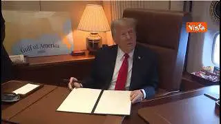 Trump introduce per la prima volta il  "Gulf of America Day"