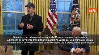Elon Musk: "Popolo ha votato per grande riforma del Governo, ed è quello che otterrà"