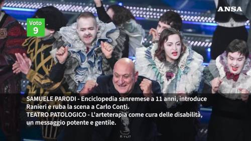 Le pagelle della terza serata di Sanremo