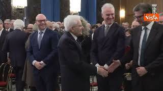 Mattarella all'inaugurazione dell’Anno giudiziario della Corte dei conti