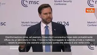 Jd Vance: "Biden ha censurato origine artificiale Coronavirus, ora è ovvietà"