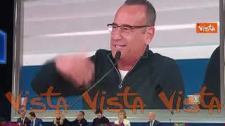 Conti: Divertente che Tony Effe abbia detto che avrei dovuto cantare io per lui mi sono esercitato