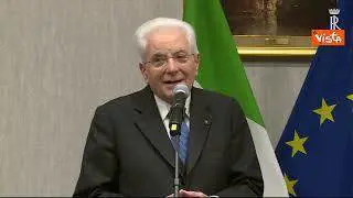 Mattarella incontra comunità italiana in Montenegro: "Non separati, ma uniti dall'Adriatico"