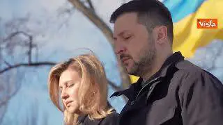 Zelensky rende omaggio ai Centro eroi celesti, vittime proteste del 2014