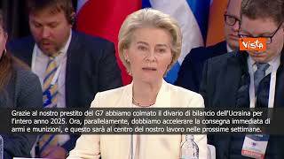 Von der Leyen: E' in gioco il destino dell'Ucraina e quello dell'Europa intera