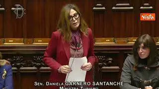 Santanché: "Rifletterò da sola sulle dimissioni, guidata solo dal rispetto per il mio Presidente"