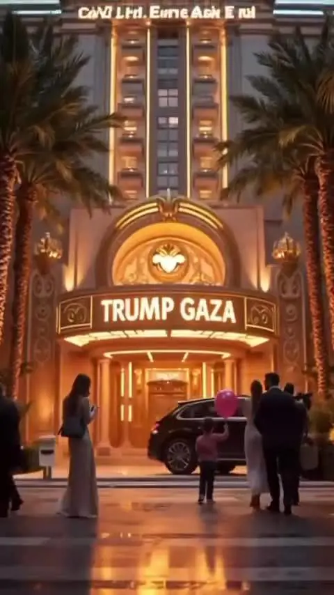 “La mia Gaza ideale”. Il video fatto da Trump con l'IA e lanciato sui social