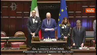 Fontana ricorda Attanasio: "Diplomatico dal volto umano", poi il minuto di silenzio in Aula