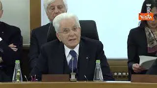 Mattarella: "Csm sia tempestivo nelle sue decisioni"