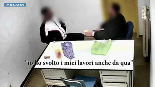 Le intercettazioni e l'arresto del turco arrestato in Italia