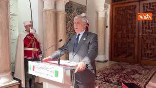 Migranti, Tajani: "Italia e Algeria vogliono rafforzare lotta al traffico di esseri umani"
