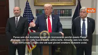 Trump: Zelensky dovrebbe essere più riconoscente, Usa rimasti con lui in buona e cattiva sorte