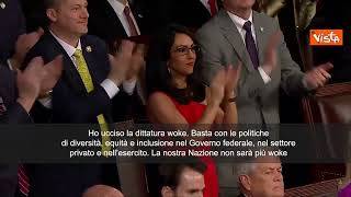 Trump al Congresso Usa: "Ho ucciso la dittatura woke"