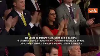 Trump al Congresso Usa: "Ho ucciso la dittatura woke"