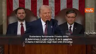 Trump: "Sosteniamo popolo Groenlandia, pronti ad accogliervi"