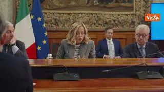 Meloni incontra rappresentanti Associazione nazionale magistrati