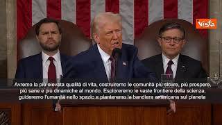 Trump: "Preparatevi che c'è un futuro incredibile che ci aspetta”