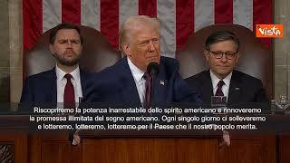 Trump: "Andremo su Marte e pianteremo la bandiera Usa"