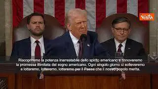 Trump: "Andremo su Marte e pianteremo la bandiera Usa"