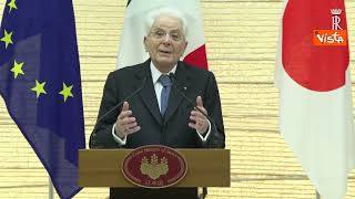 Mattarella a Ishiba: "Tokyo e Roma auspicano pace giusta in Ucraina con garanzie internazionali"