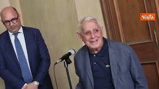 Addio a Pasquale Laurito, la "Velina Rossa". Eccolo nel 2022 festeggiare i 95 anni a Montecitorio